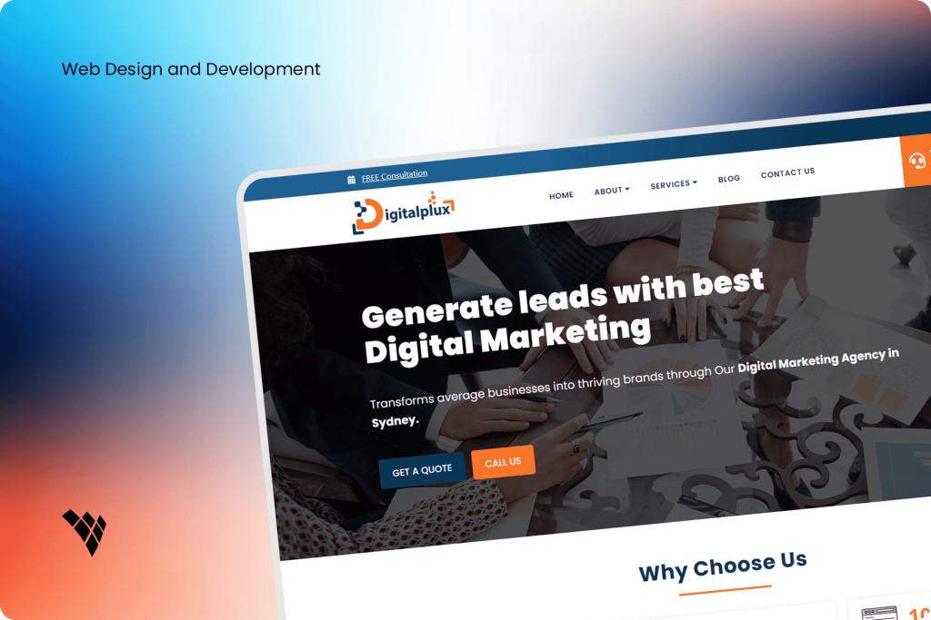 web design and development - Digitalplux